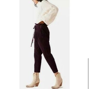 NWT Free people panther corduroy pants